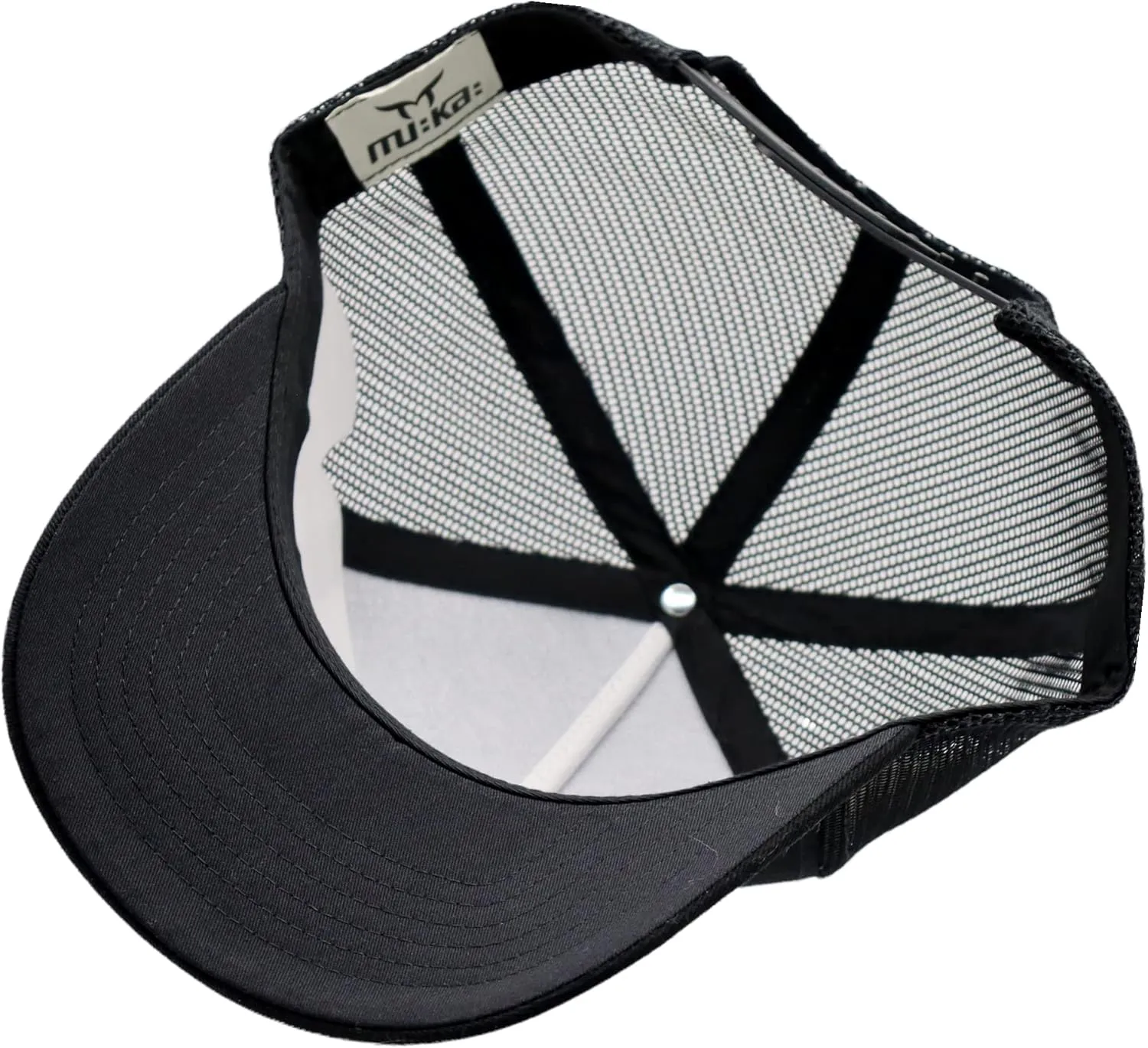 Muka Trucker Hats Women Men Streetwear Graphic Hats Trucker Hat Mesh Back Baseball Cap Adjustable Snapback Hat