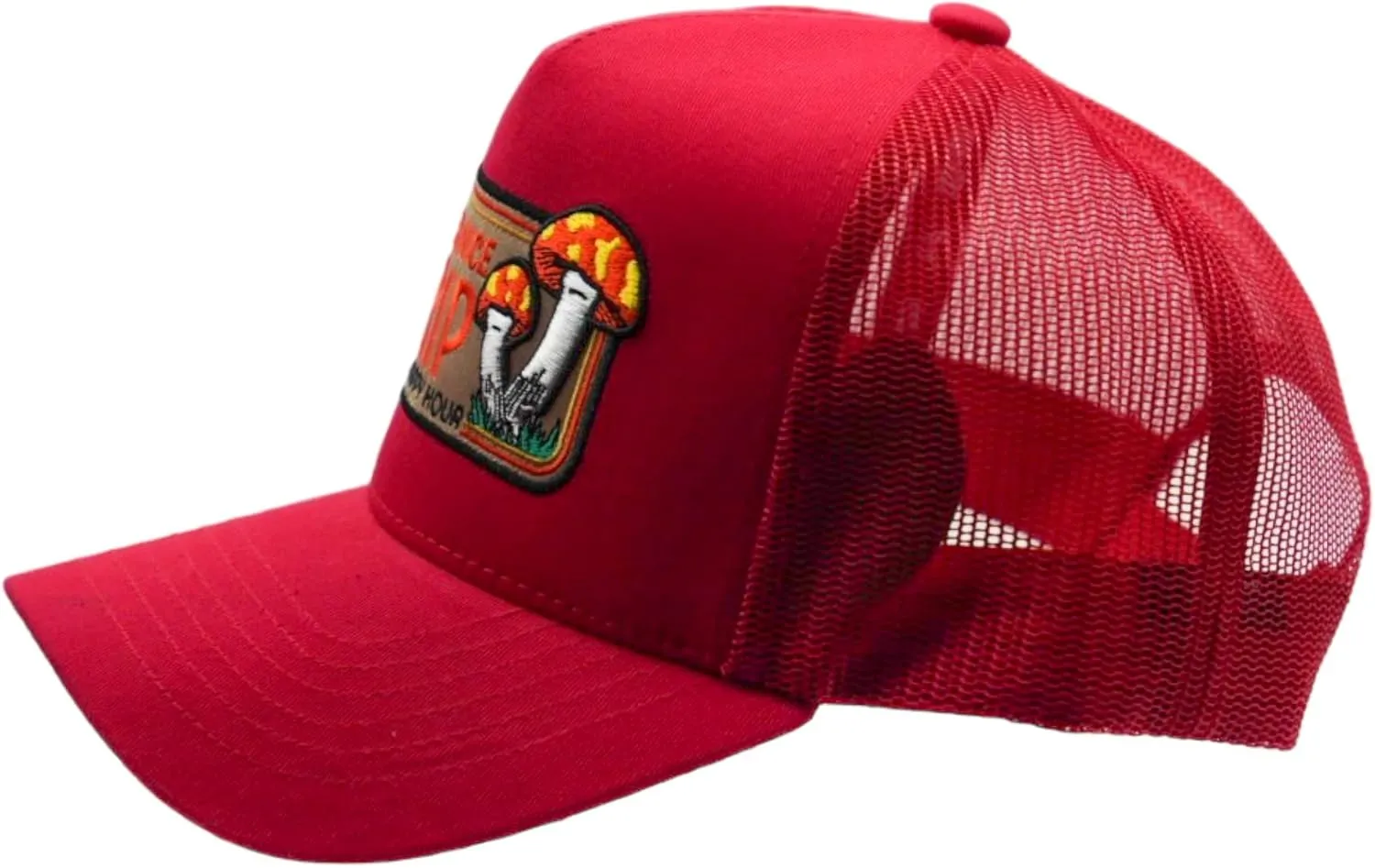 Muka Trucker Hats Women Men Streetwear Graphic Hats Trucker Hat Mesh Back Baseball Cap Adjustable Snapback Hat