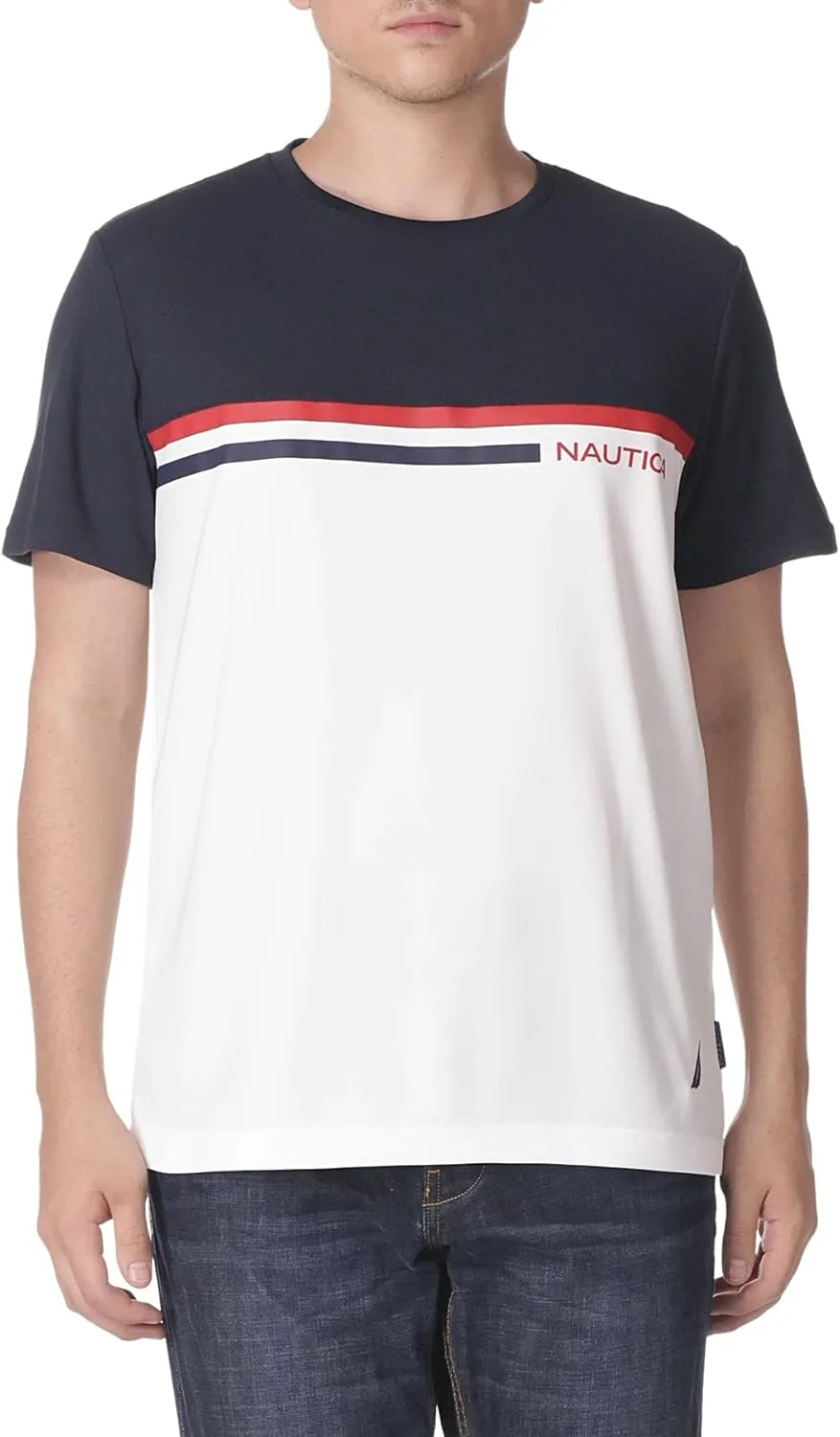 Nautica Men's Navtech Colorblock Tee