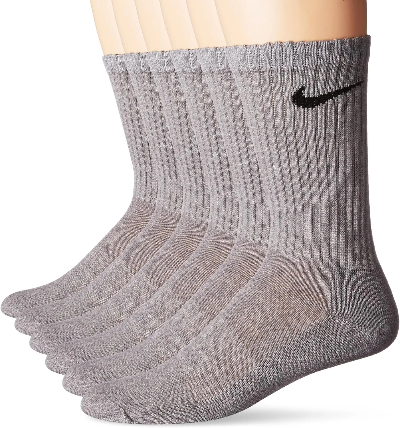 NIKE Performance Cushion Crew Socks with Bag (6 Pairs)
