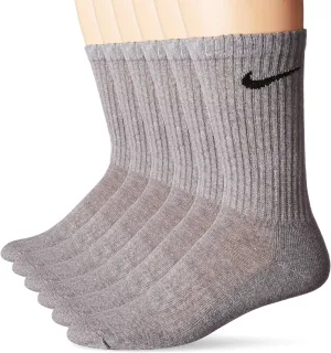 NIKE Performance Cushion Crew Socks with Bag (6 Pairs)