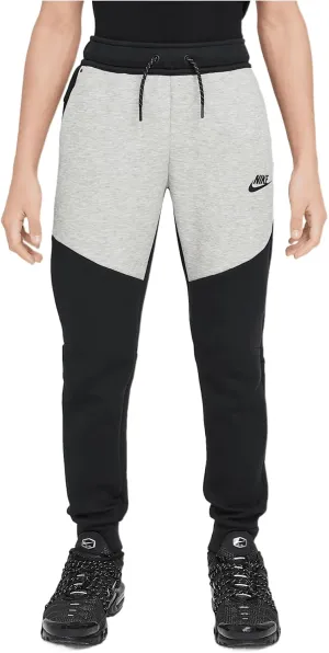 Nike Sportswear Tech Fleece Big Kids' Joggers (HV5869-012, Black/Dark Grey Heather/Black/Black)