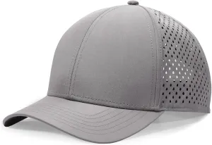 Oversize XL XXL Quick Dry Baseball Cap, Large Performance Snapback Hats, Laser Cut Mesh Ball Cap for Men Big Heads 23.5"-26"