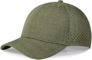 Oversize XL XXL Quick Dry Baseball Cap, Large Performance Snapback Hats, Laser Cut Mesh Ball Cap for Men Big Heads 23.5"-26"
