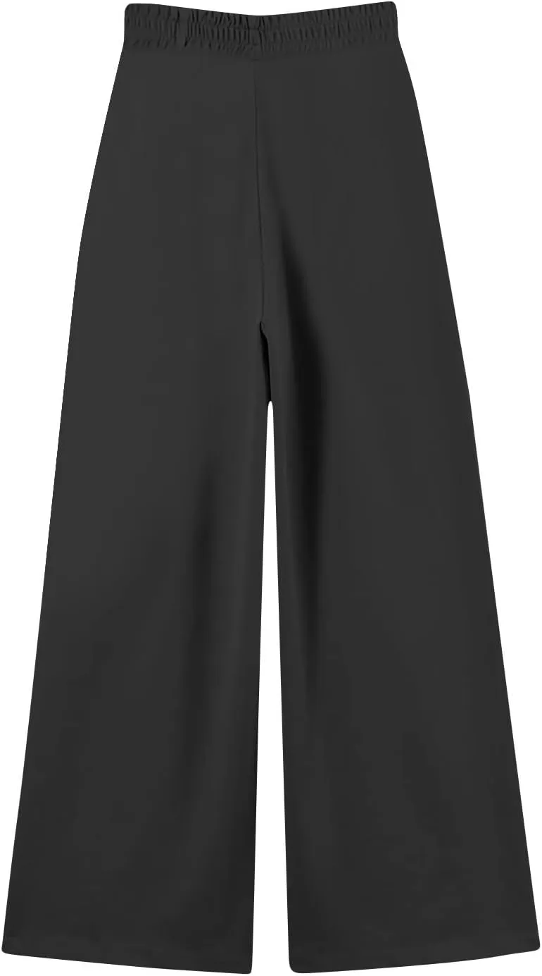 Oversized Wide Leg Sweatpants Women Baggy Drawstring High Waisted Sweatpants Active Workout Pants with Pockets