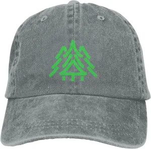 Pine Trees Hats for Men Women Baseball hat Mountaineering Outdoor Cap Trucker Hat Cotton