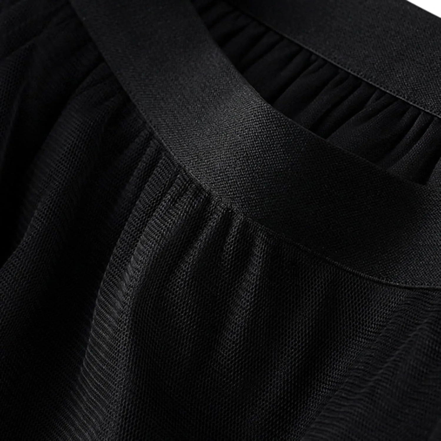 Pleated Skirts for Women Tulle Skirt Formal High Low Asymmetrical A-Line Fairy Elastic Waist Layered Long Midi Skirts