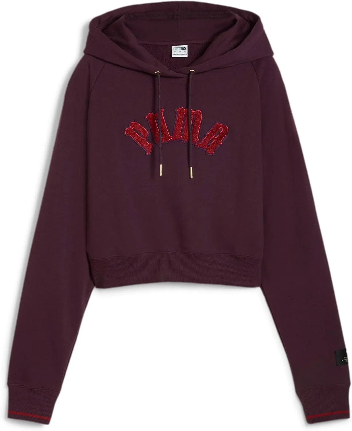 PUMA Women's Better Classics French Terry Cropped Hoodie(Available in Plus Sizes)