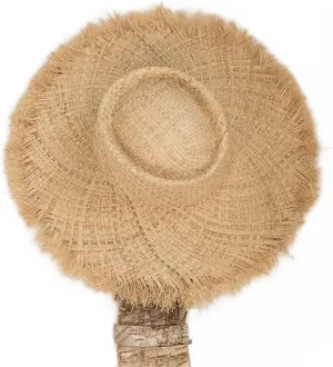 Raffia Sun Hat for Women Wide Brim Floppy Hat Girl Outdoor Vacation Beach Hat