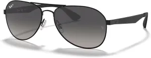 Ray-Ban RB3549 Aviator Sunglasses for Men for Women   BUNDLE With Deisgner iWear Compliemntary Eyewear Kit