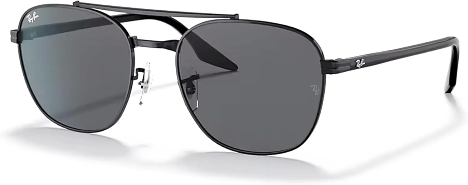 Ray-Ban RB3688 Square Sunglasses for Men for Women   BUNDLE With Designer iWear Complimentary Eyewear Kit