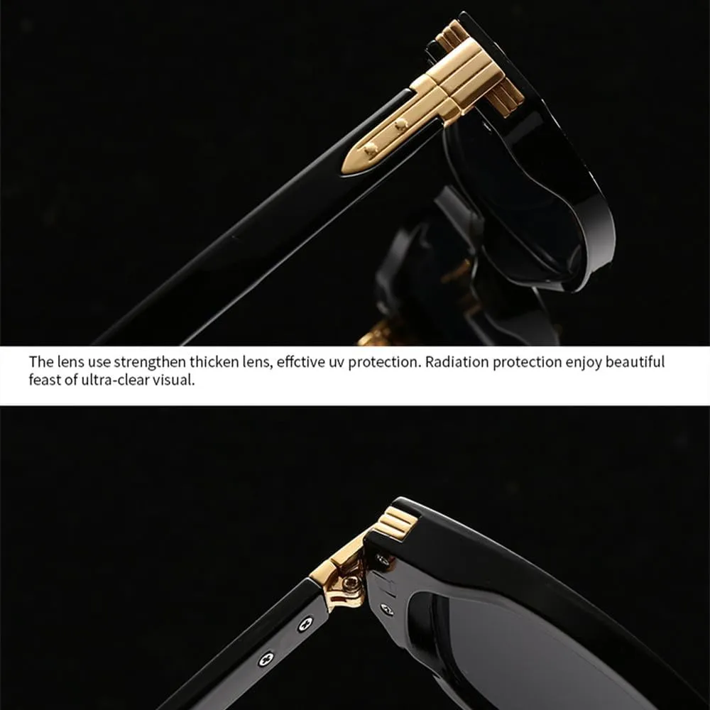 Retro Double Bridge Men Sunglasses Women Luxury Quality Sun Glasses Shades UV400 Eyeglasses