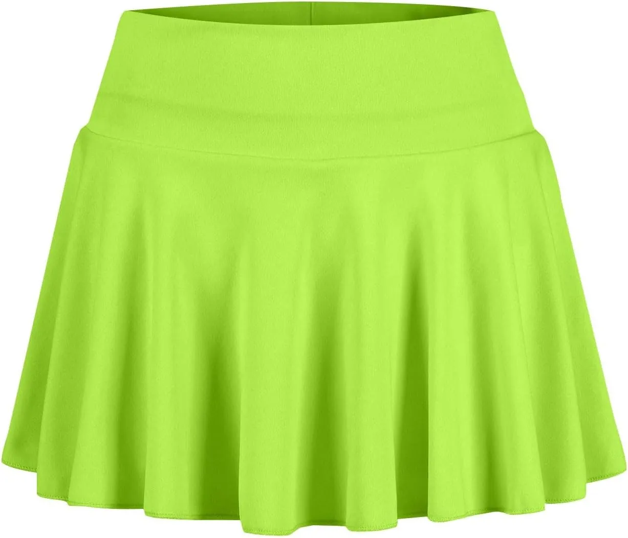 Skater Skirt for Women 2025 Casual Mini Stretch Waist Flared Pleated Classic Mini Skirts, S-2XL