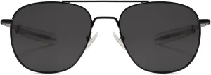 SOJOS Small Polarized Aviator Sunglasses for Men Women Classic Double Bridge Square Aviators SJ1179