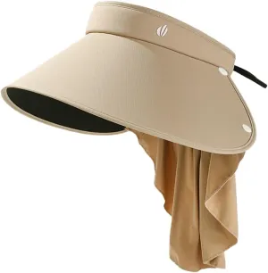 Summer Hats Sun Hats for Women Fishing Hats Wide Brim Shawl Neck Flap UPF50  Visor Hat Beach 2025