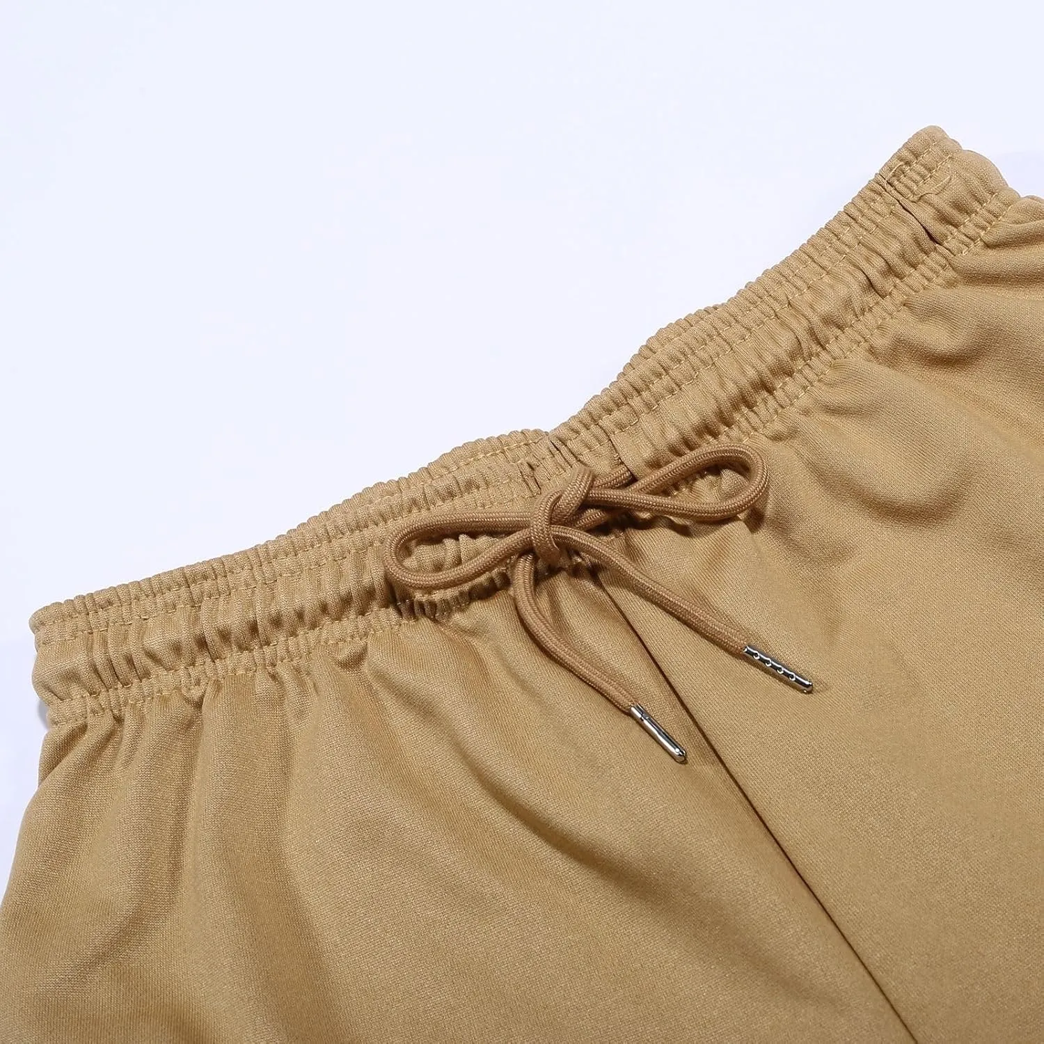 Sweatpants Woman Baggy Wide Leg High Waisted Drawstring Joggers Casual Fleece Lined Sweatpant Fall Winter Pants