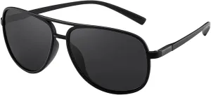 Ultralight Classic Men Women Frame Sunglasses Vintage Double Bridge Sunglasses