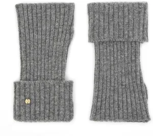 UNDERCONTROL Gold Brass Label Cashmere Blend Soft Warm Knit Touch Screen Fingerless Generous Long Gloves Korea Hand Warmer