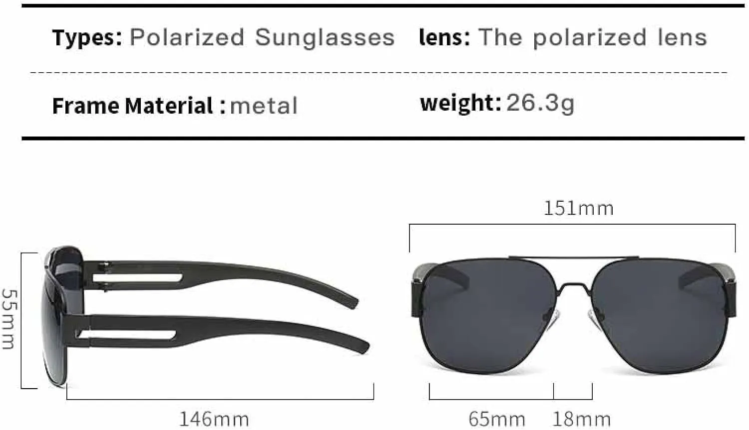 Vintage Classic Double Bridge Sunglasses Men Women Trendy Luxury Travel Driving Sunglasses Uv400