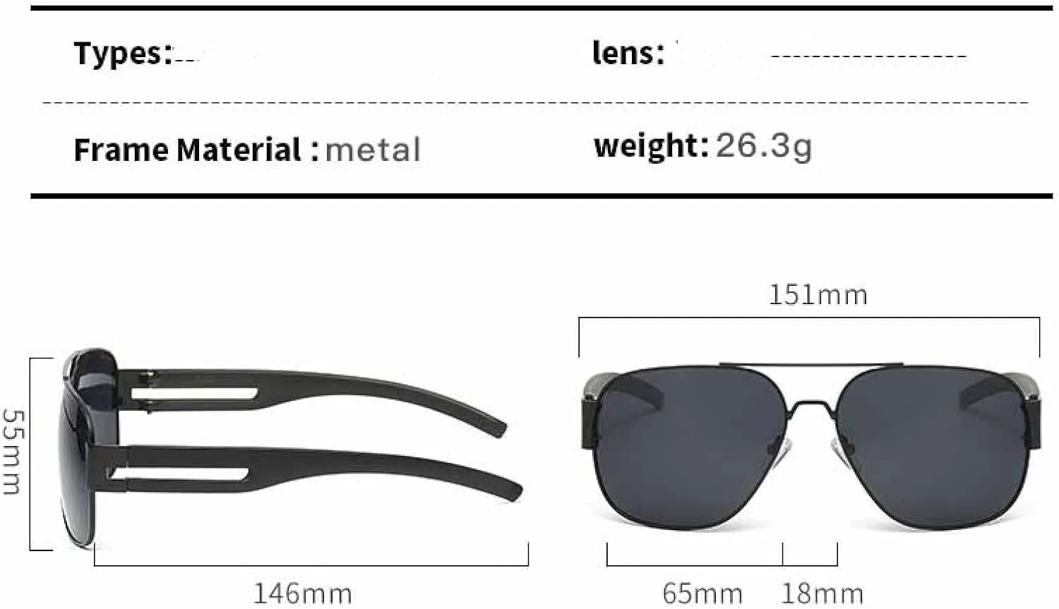 Vintage Classic Double Bridge Sunglasses Men Women Trendy Luxury Travel Driving Sunglasses Uv400