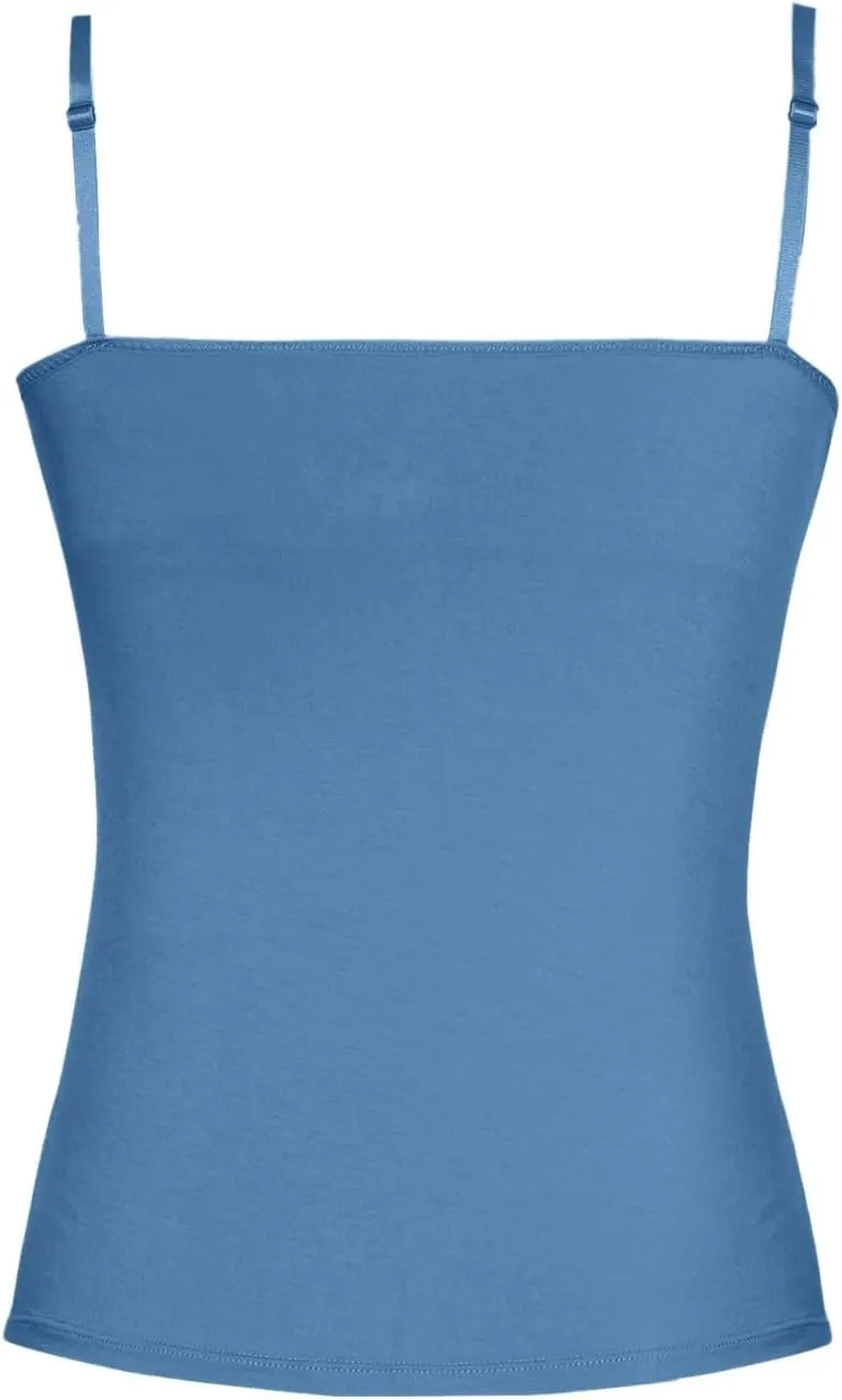 Women Sleeveless Vest Top 2025 Sexy Spaghetti Strap Tank Yoga Workout Backless Underwear Built in Bra Vest Top