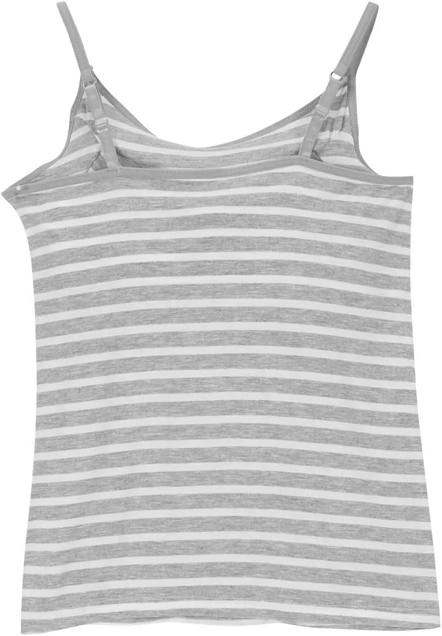 Women Sleeveless Vest Top 2025 Sexy Spaghetti Strap Tank Yoga Workout Backless Underwear Built in Bra Vest Top