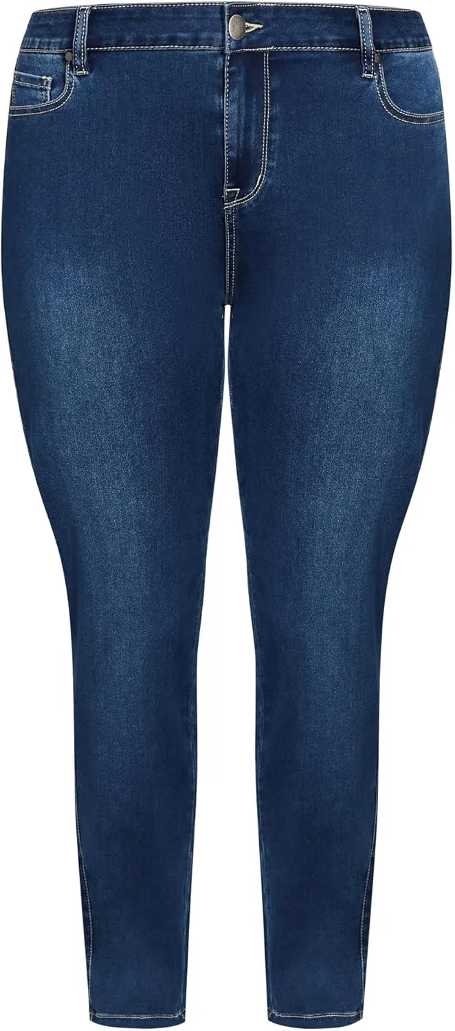 Women's Plus Size Stretch Denim Skinny Jean