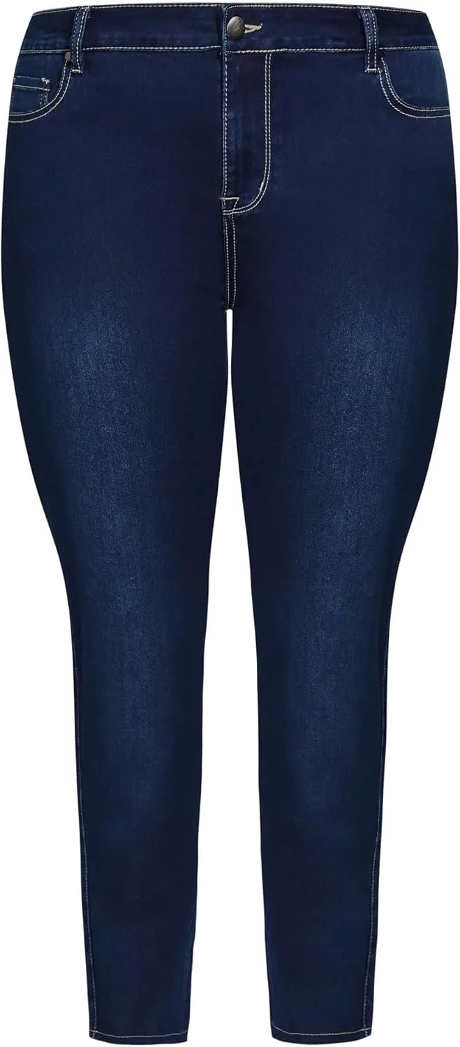 Women's Plus Size Stretch Denim Skinny Jean