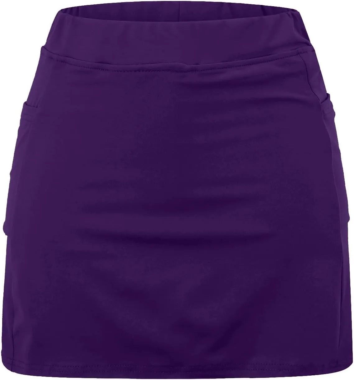 Womens Skorts with Pockets Tummy Control Plus Size Skorts High Waist Athletic Sports Pants Skirt Casual Shorts