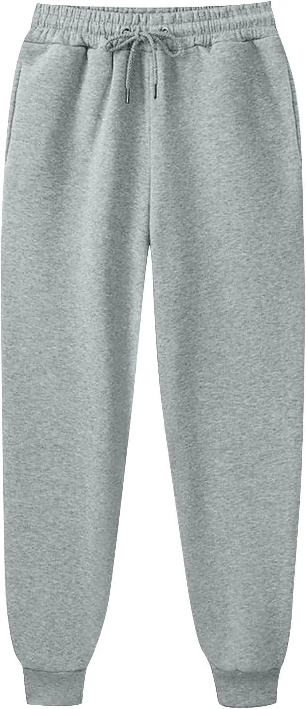 Womens Sweatpants Loose Drawstring Joggers Pants Pockets Workout Casual Comfy Lounge Baggy High Waist Lounge Joggers