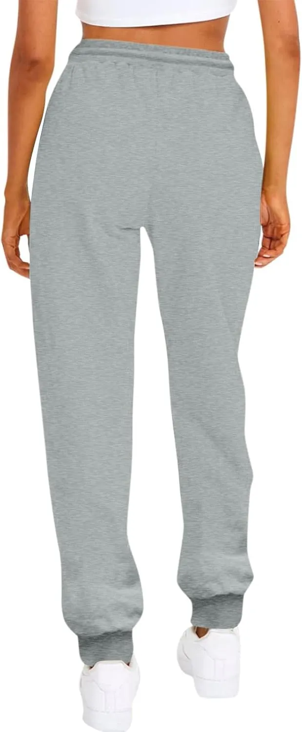 Womens Sweatpants Loose Drawstring Joggers Pants Pockets Workout Casual Comfy Lounge Baggy High Waist Lounge Joggers