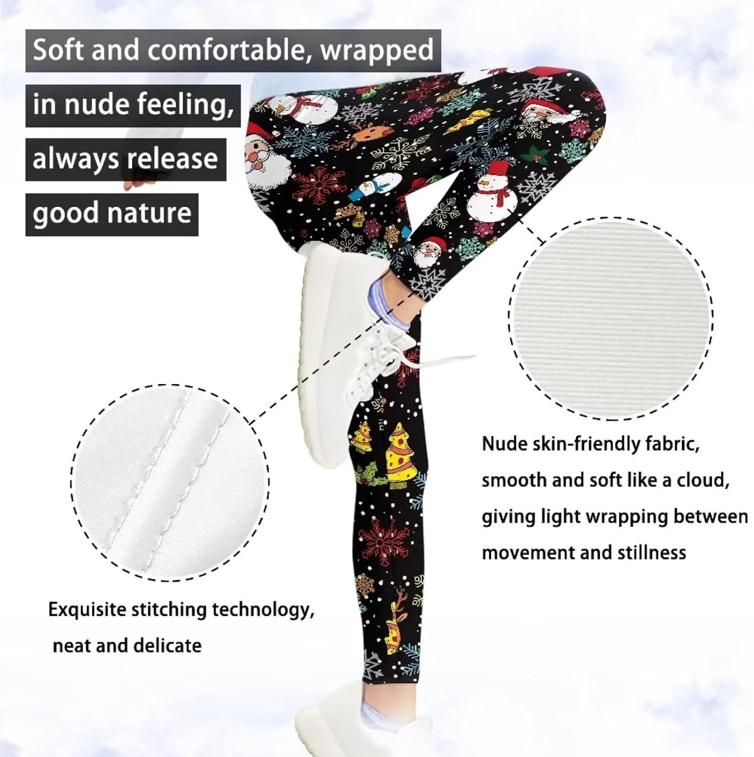 Xpyiqun Girls Leggings Athletic Yoga Pants Tights Trousers Activewear 4-13T