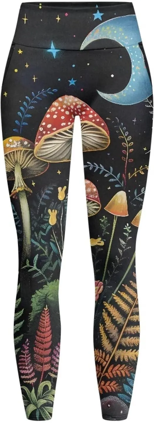 Yoga Pants Women Plus Size Leggings with Pockets Tummy Control Activewear Leggings for Womens